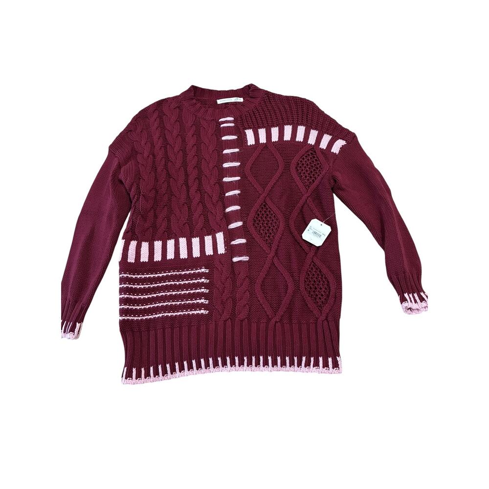 Altar'd State NWT Oversized Knit Stitch Sweater